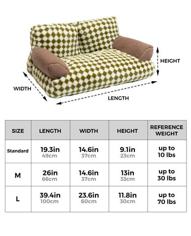 sofa bed size