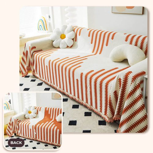 All seasonsChenilleFabricDouble sidedAnti scratchHomeDecorationCouchCover 10