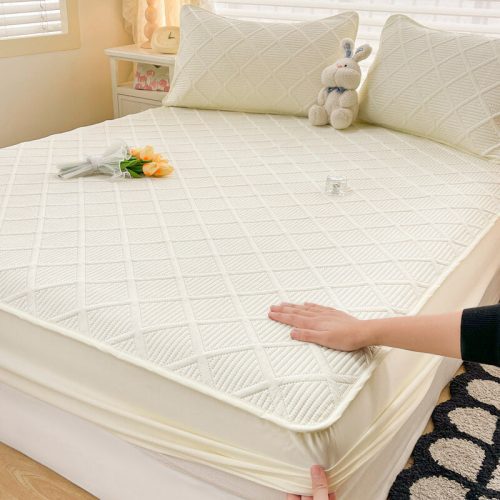 ClassicComfortSkin friendlyWaterproof Non slipMattressProtectiveBedSheetSet 2