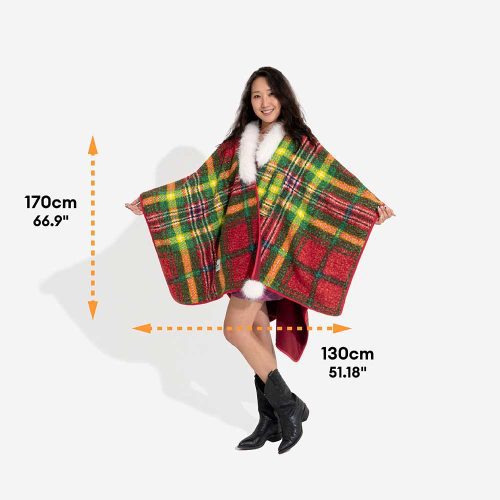 ClassicPlaidWarmthHuman DogPoncho FestiveCompanions 21 9d3dc685 27ad 4646 af91 4b12841931a3