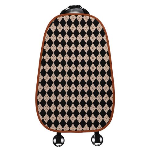 ClassicRhombusColorMatchingWear resistantHumanDogCarSeatCover 18