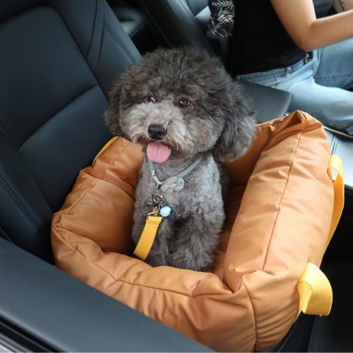 CompactTravelSafetyWaterproofDogCarSeat 2