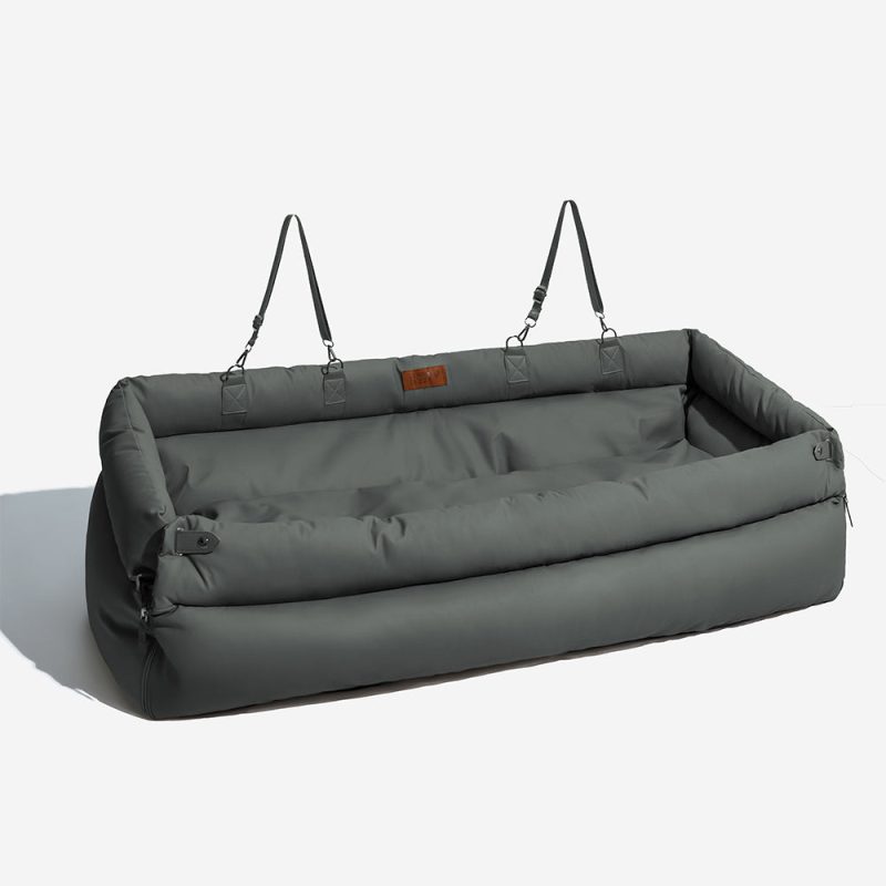 DeluxeFauxLeatherDogCarSeatBoosterBed UrbanVoyager 5 bfa4e4c3 3d48 42ac b453 fc6b114aa5cc