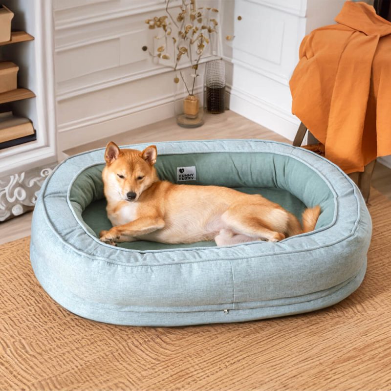 DogBed Donut LakeGreen L