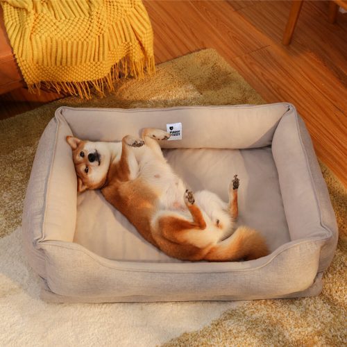 DogBed SquareBread Grey AllSize