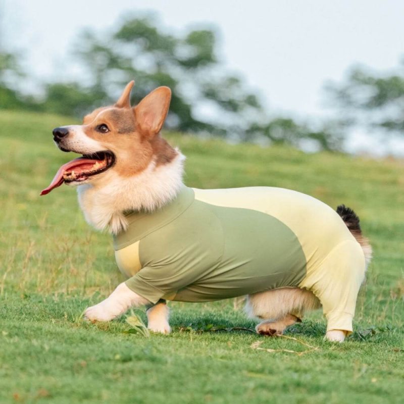 ExtraLargeStretchSunblockDogOnesieCoolingDogClothes 6