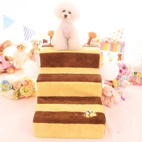 FUNNYFUZZYHoneyBeeClimbingLadderWashableMulti ScenarioDogStairs 5