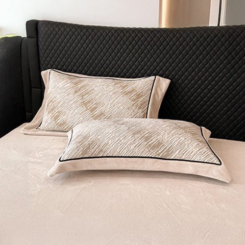 FUNNYFUZZYLuxuriousDouble SidedMilkVelvetWarmBedSheetSet 15