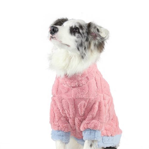 FUNNYFUZZYUltra SoftDouble SidedPolarFleeceWarmthDogPajamaLoungewear 6