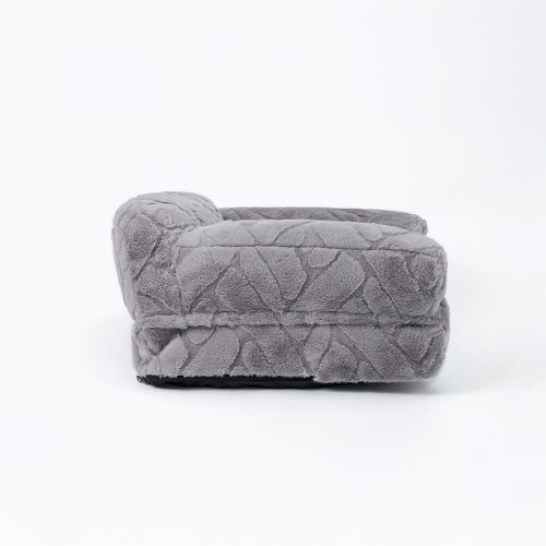 FUNNYFUZZYUltra SoftFauxRabbitFurJacquardWarmDog CatBed 10