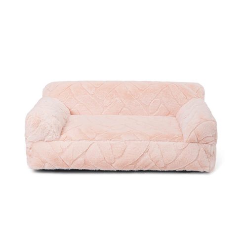 FUNNYFUZZYUltra SoftFauxRabbitFurJacquardWarmDog CatBed 11