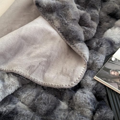 FauxFurLuxuryThickPlushPetThrowBlanketHumanBlanket 13