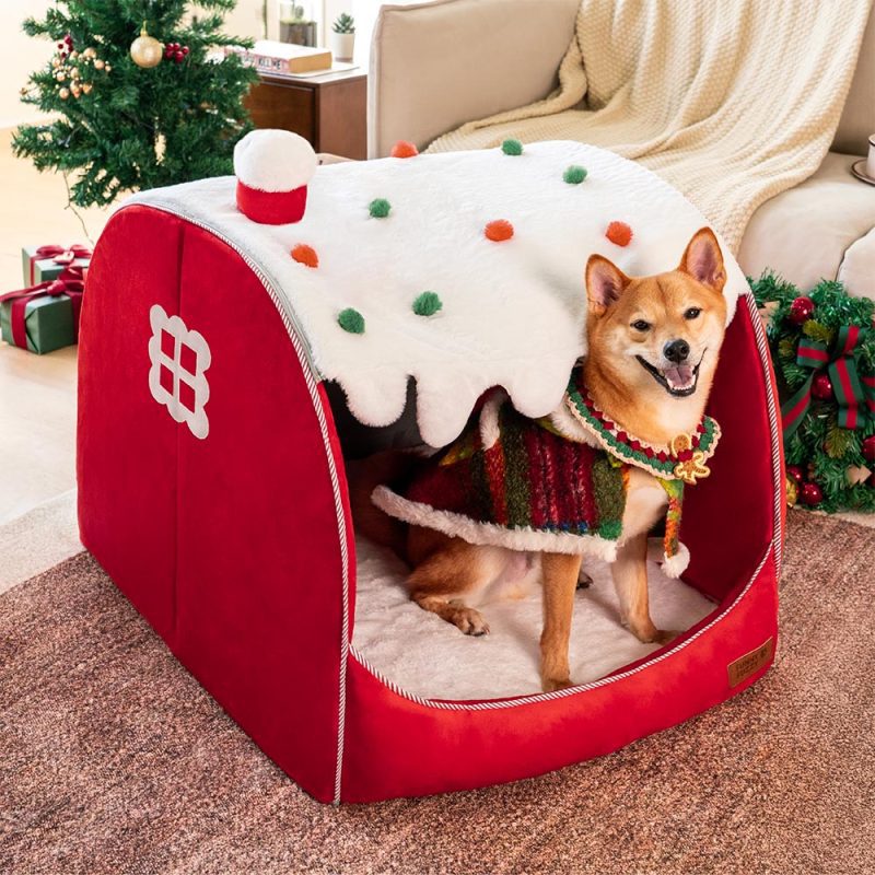 FestiveSnowHouseOrthopedicDogBed ChristmasWarmth 14 957d11c6 b7cf 4aed b55c 83c0b0f272ae