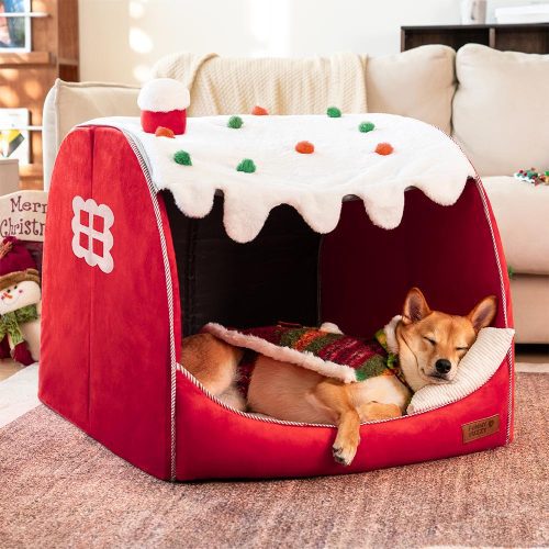 FestiveSnowHouseOrthopedicDogBed ChristmasWarmth 18 36a96cf4 3402 48e7 bfe6 9db4faa2d770