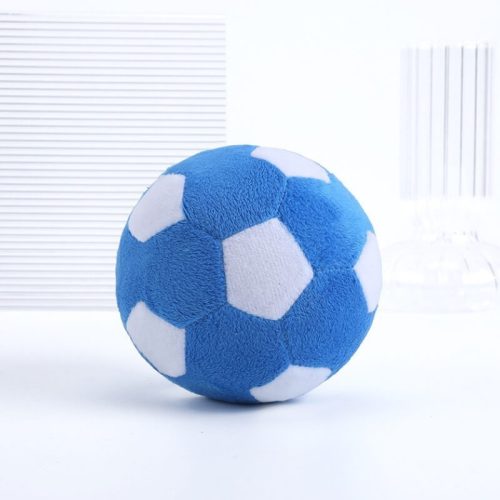 FootballPlushInteractiveChewToySqueakyDogToy 7