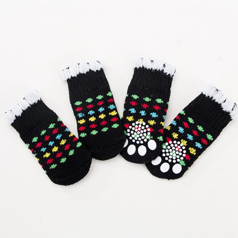 FunnyFuzzy3DAnimalWarmNon SlipBreathableCozyDogSocks 12