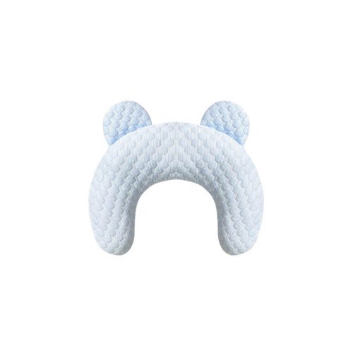 FunnyFuzzyBearEarShapedCooling FiberNeckSupportWashablePetPillow 13