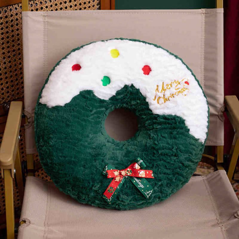 FunnyFuzzyChristmasGiftDollOrnamentDecorationHomeSofaPillow 5