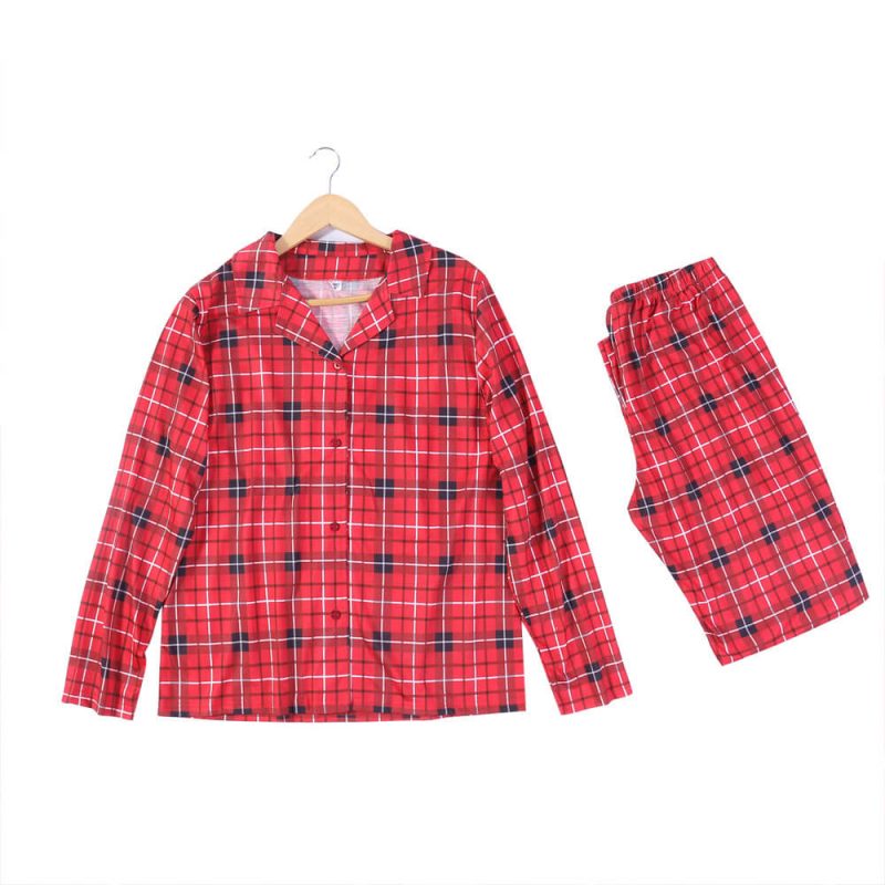 FunnyFuzzyChristmasRedCheckeredFull BodySkin FriendlyMatchingPajamasforDogandOwner 4 43f79bd9 46c0 4651 b306 12956f607a86