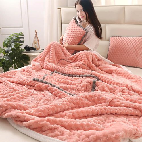 FunnyFuzzyConvertibleFluffyUltimateComfortAnti StaticPillowBlanket 4