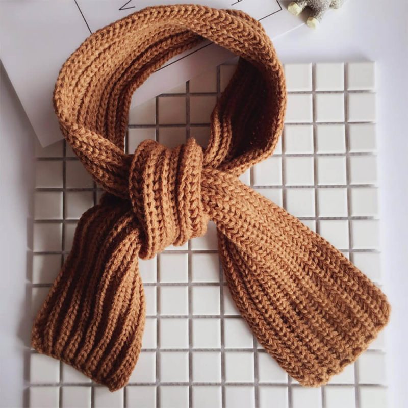 FunnyFuzzyCozyKnitSoftWarmAdjustableFitDogScarf 8