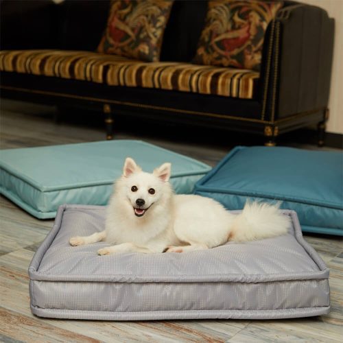 FunnyFuzzyDurableWaterproofTear ResistantUltimateComfortDogPillowBed 7