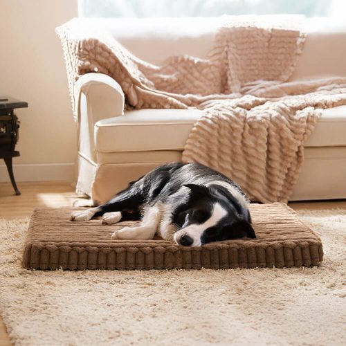 FunnyFuzzyFauxRabbitFurWarmWashableOrthopedicDog CatBed 10