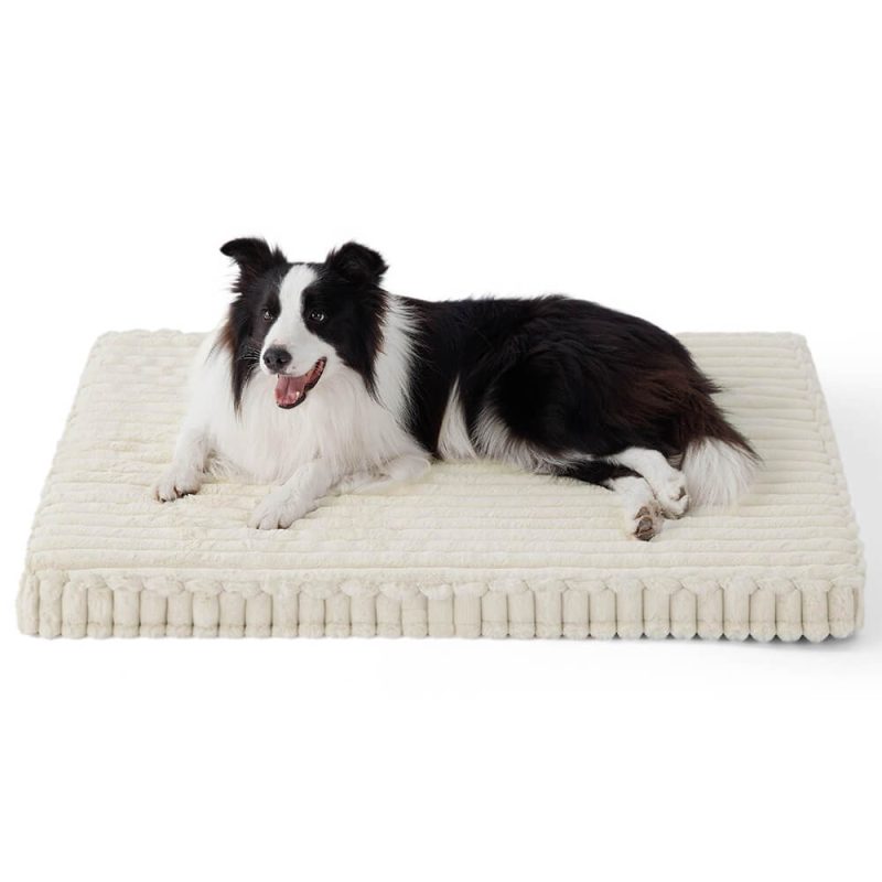 FunnyFuzzyFauxRabbitFurWarmWashableOrthopedicDog CatBed 12