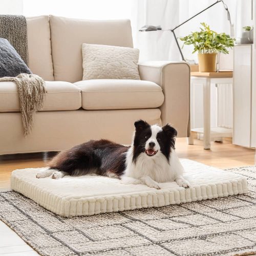 FunnyFuzzyFauxRabbitFurWarmWashableOrthopedicDog CatBed 4