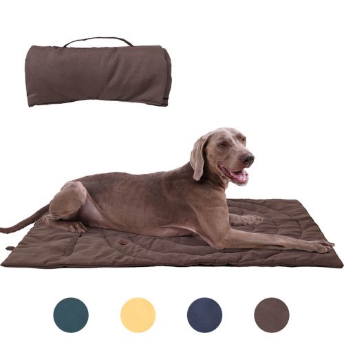 FunnyFuzzyFoldableWaterproofPortableDogCarSeatMatDogCampingMat 7