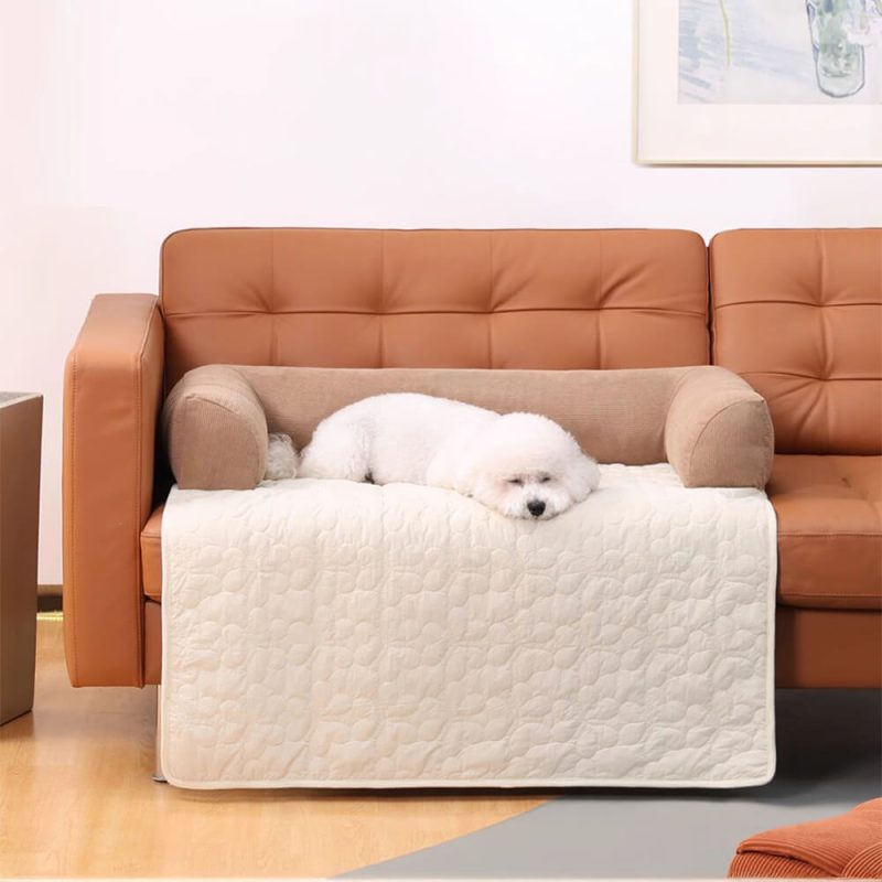 FunnyFuzzyHangingWaterproofArmrestDog CatMatSofaProtectorCover 1