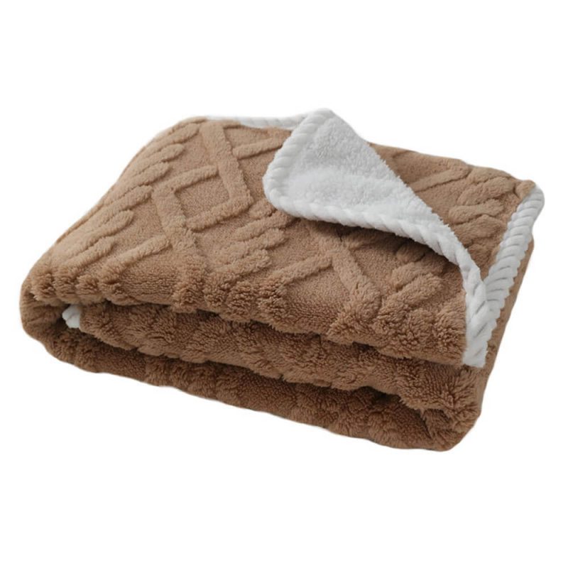 FunnyFuzzyLuxuriousWaterproofSoftWarmPolarFleeceDogBlanket 10