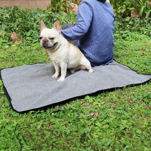 FunnyFuzzyMulti functionalReversibleAll SeasonWaterproofDogMat 1