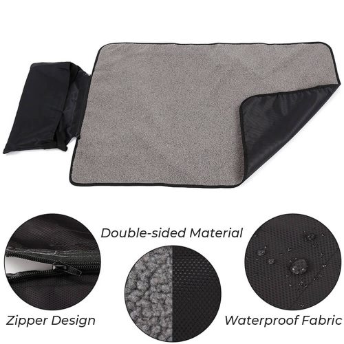 FunnyFuzzyMulti functionalReversibleAll SeasonWaterproofDogMat 8