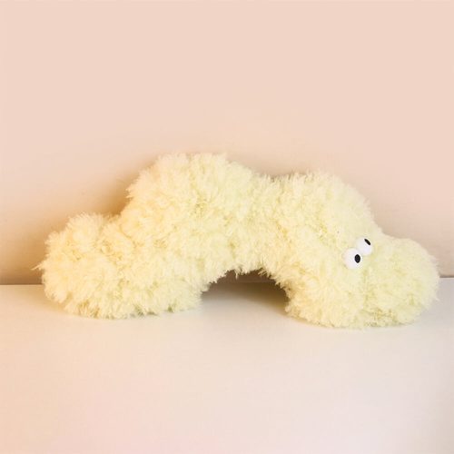 FunnyFuzzyPlushCaterpillarSkin FriendlyComfortMulti ZoneSupportPetPillow 10