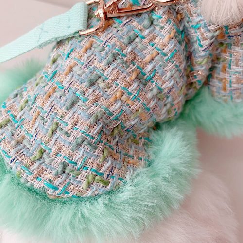 FunnyFuzzyPrincessStyleDogBeretCapeLeashAccessoriesSet 9