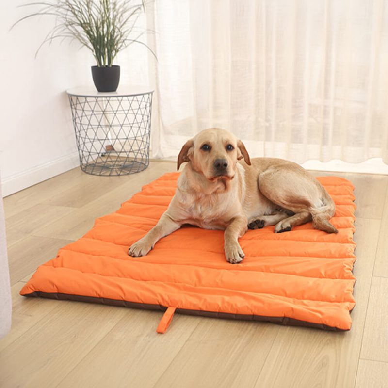 FunnyFuzzyTravelFoldableWaterproofDurableOutdoorDogMat 3