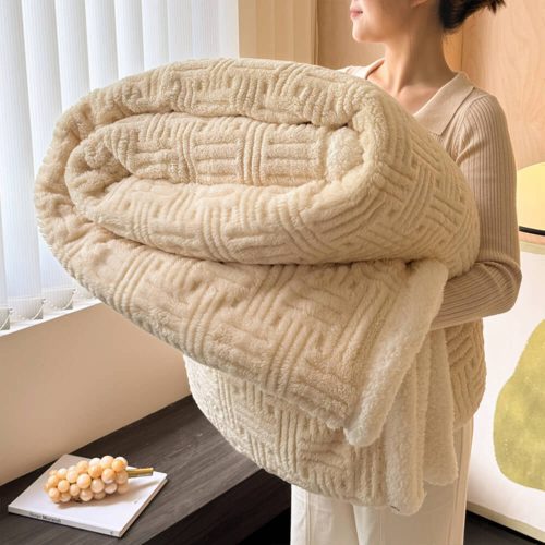 FunnyFuzzyUltra SoftDual SidedWarmJacquardComfortMulti FunctionalBlanket 25