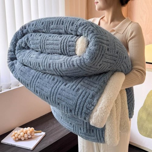 FunnyFuzzyUltra SoftDual SidedWarmJacquardComfortMulti FunctionalBlanket 26