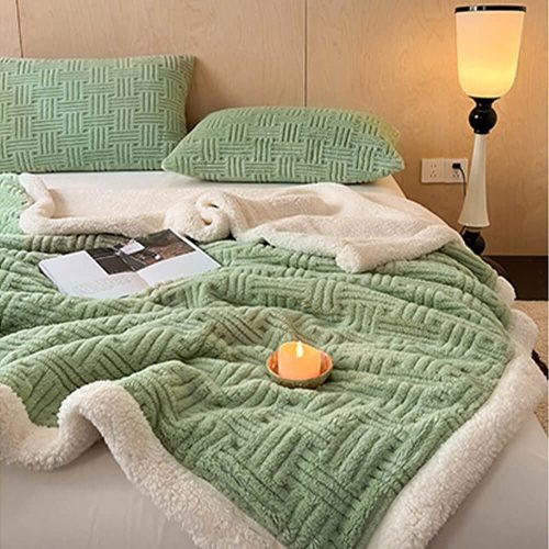 FunnyFuzzyUltra SoftDual SidedWarmJacquardComfortMulti FunctionalBlanket 4