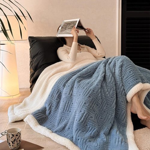 FunnyFuzzyUltra SoftDual SidedWarmJacquardComfortMulti FunctionalBlanket 7