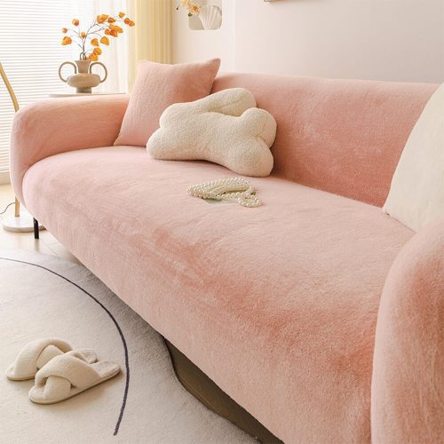 FunnyFuzzyUltraSoftSkinFriendlyPlushFullCoverageSofaProtectorCouchCover 9