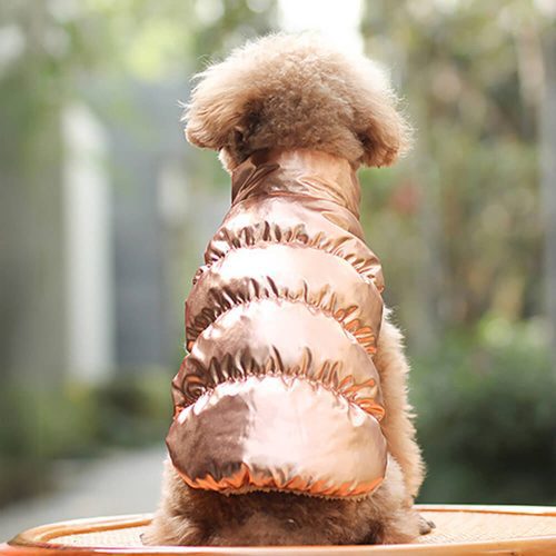 FunnyFuzzyWarmThickWindproofWaterproofEco FriendlyDogVest 6