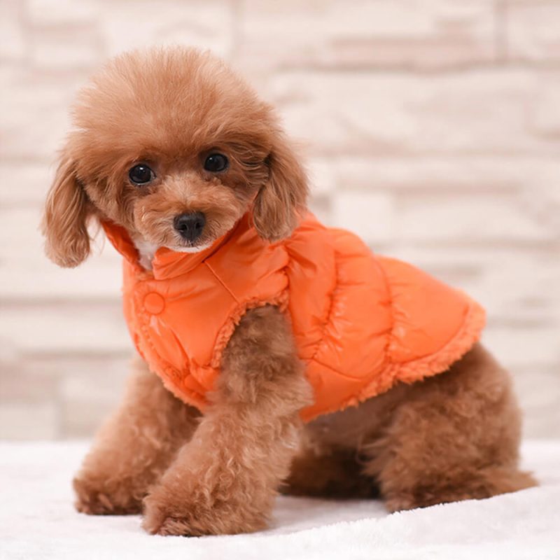 FunnyFuzzyWarmThickWindproofWaterproofEco FriendlyDogVest 8