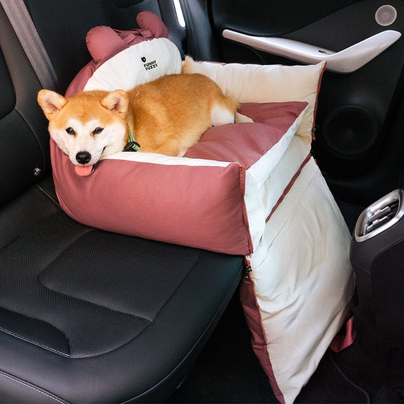 FunnyFuzzy BearEarsPetCarSafetyBedDogCarSeatBed1 82bbf246 7054 4555 96da 56926184b1cf