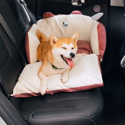 FunnyFuzzy BearEarsPetCarSafetyBedDogCarSeatBed2 74632e26 3320 4d2c b331 30862194f05a