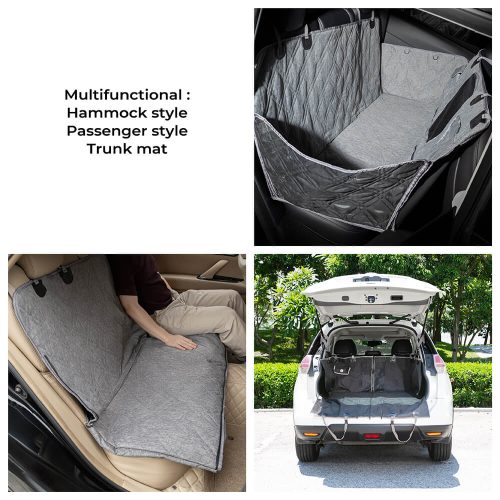 FunnyFuzzy CationicFabricOxfordFabricWaterproofScratchResistantDogCarSeatCover2