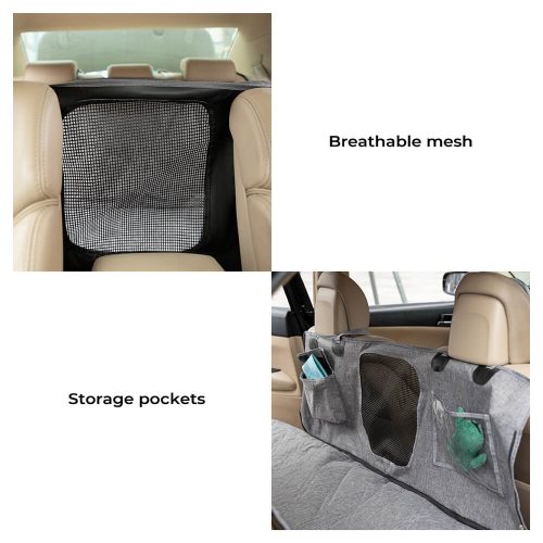 FunnyFuzzy CationicFabricOxfordFabricWaterproofScratchResistantDogCarSeatCover4