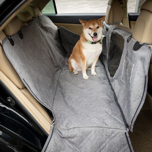 FunnyFuzzy CationicFabricOxfordFabricWaterproofScratchResistantDogCarSeatCover5