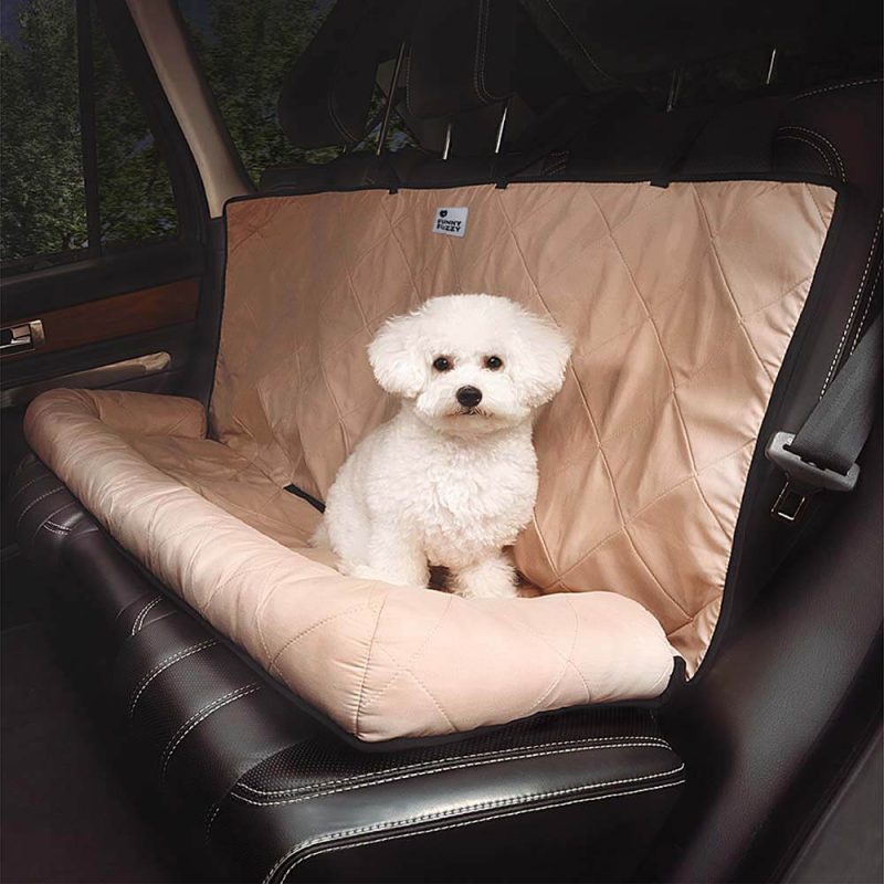 FunnyFuzzy DogBedCarSeat10